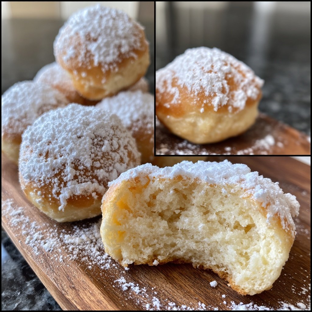 Quarkbällchen ohne Frittieren