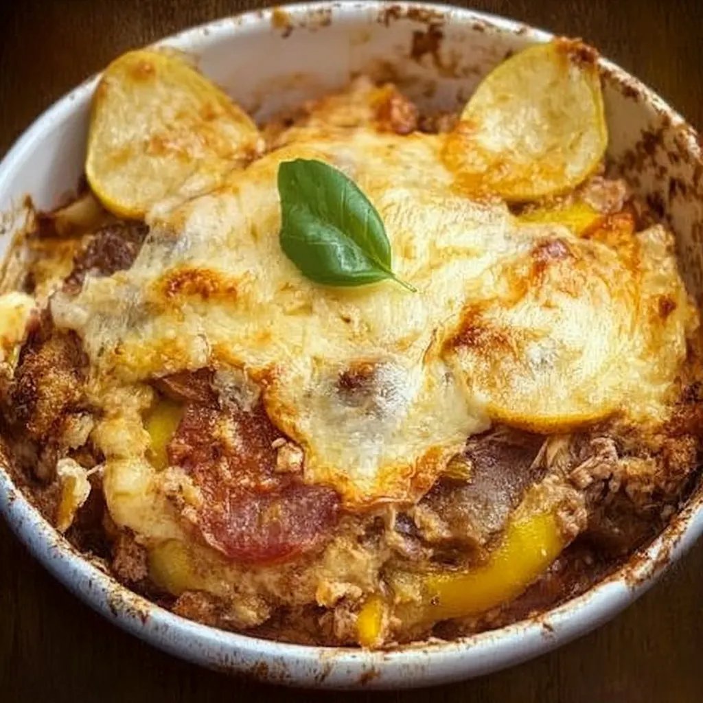 Kartoffel-Hackfleisch Auflauf