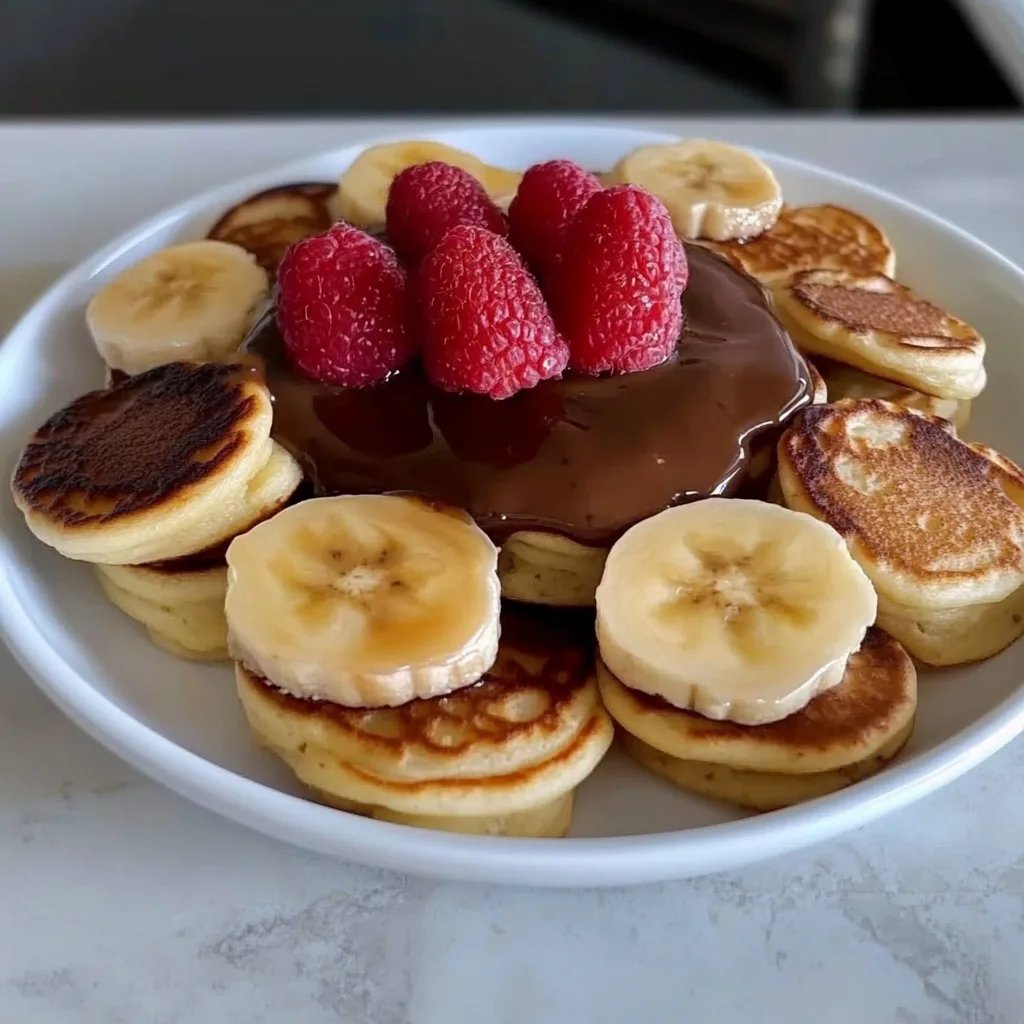 Mini Bananen Pfannkuchen 🍌🥞 | Bissiges Frühstücksvergnügen! ✨