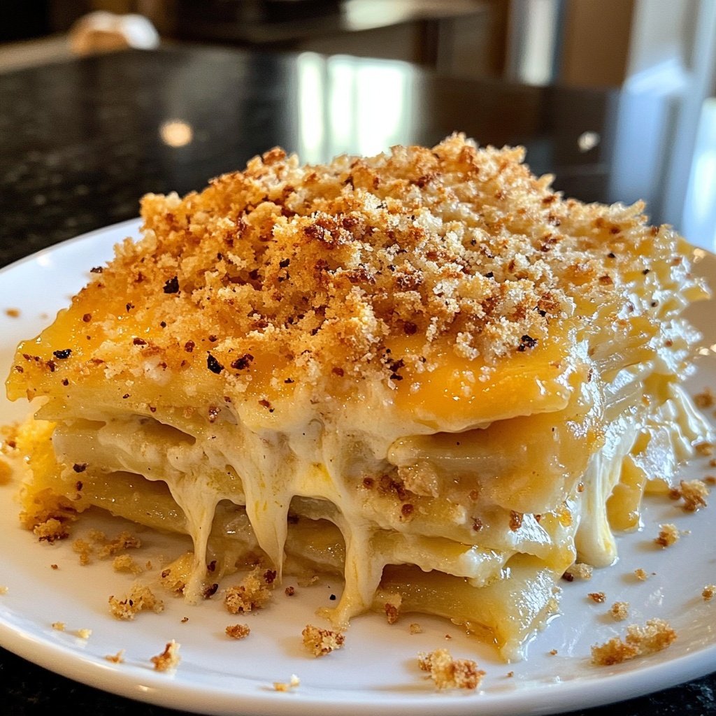 Klassisches Kartoffelgratin