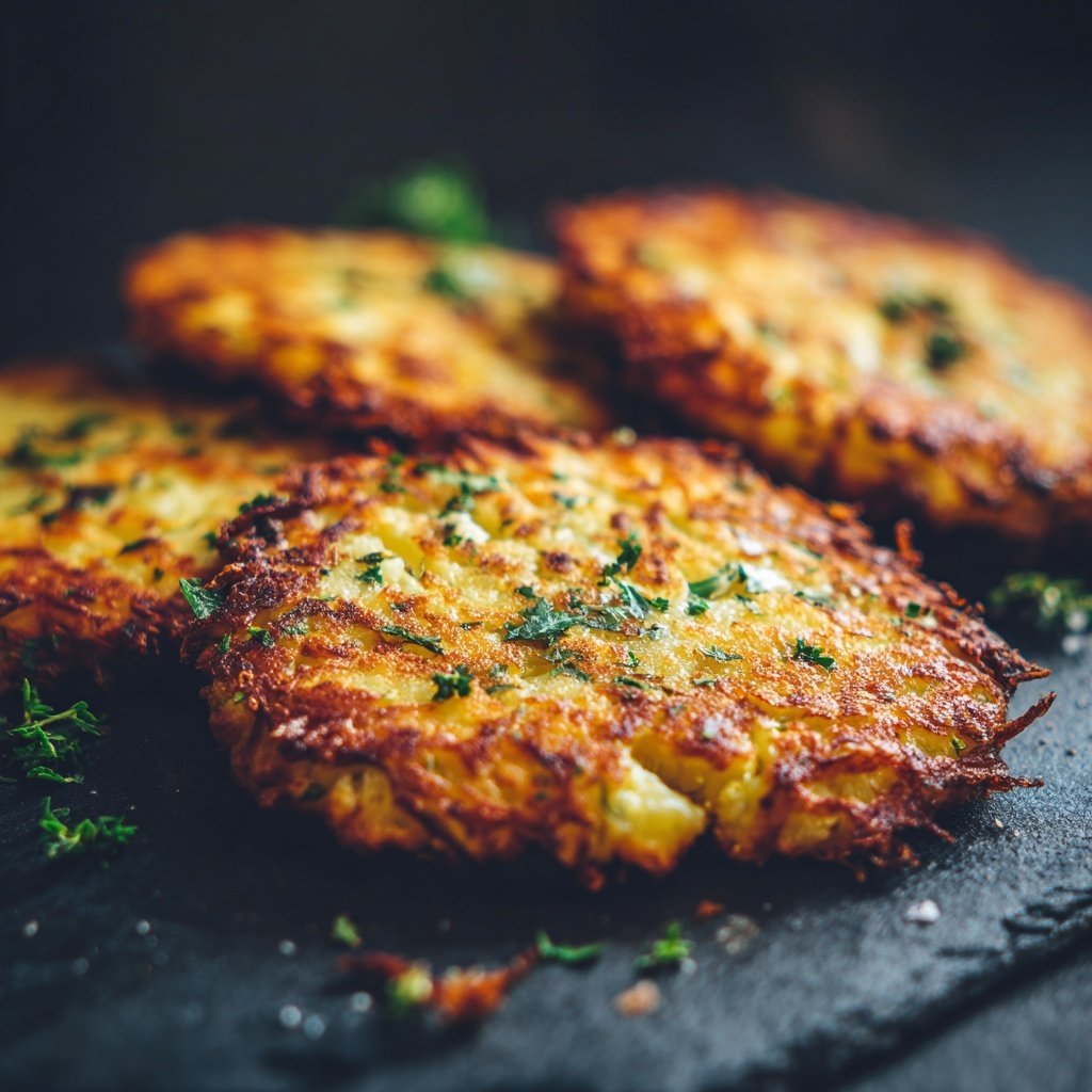 Blumenkohl Rösti Im Ofen