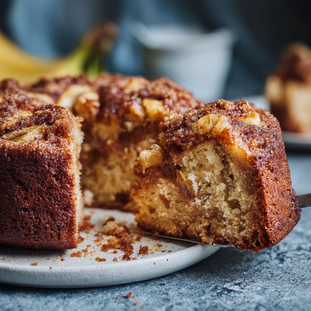 Bananenkuchen mit Öl