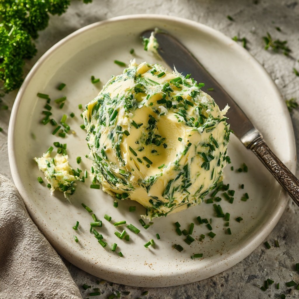 Kräuterbutter Mit Schnittlauch