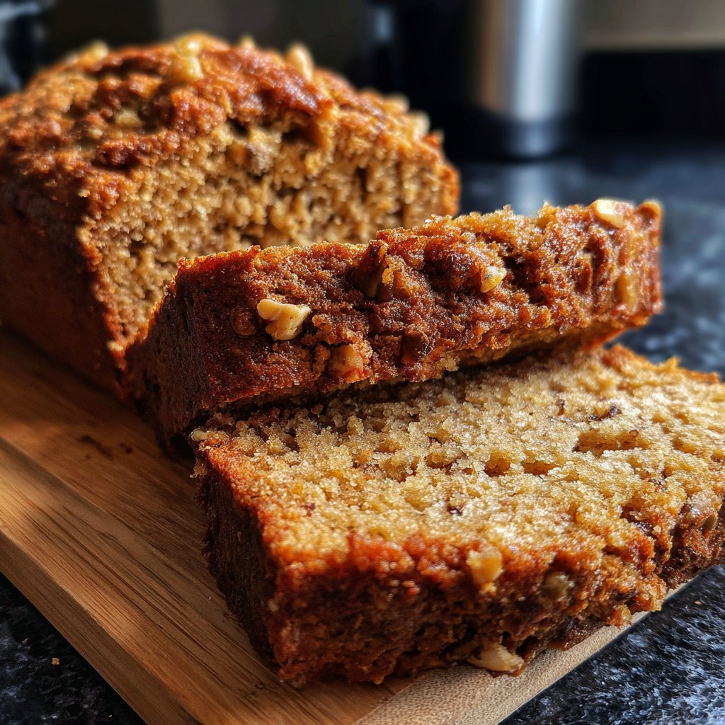 Bananenbrot mit Mandelmehl