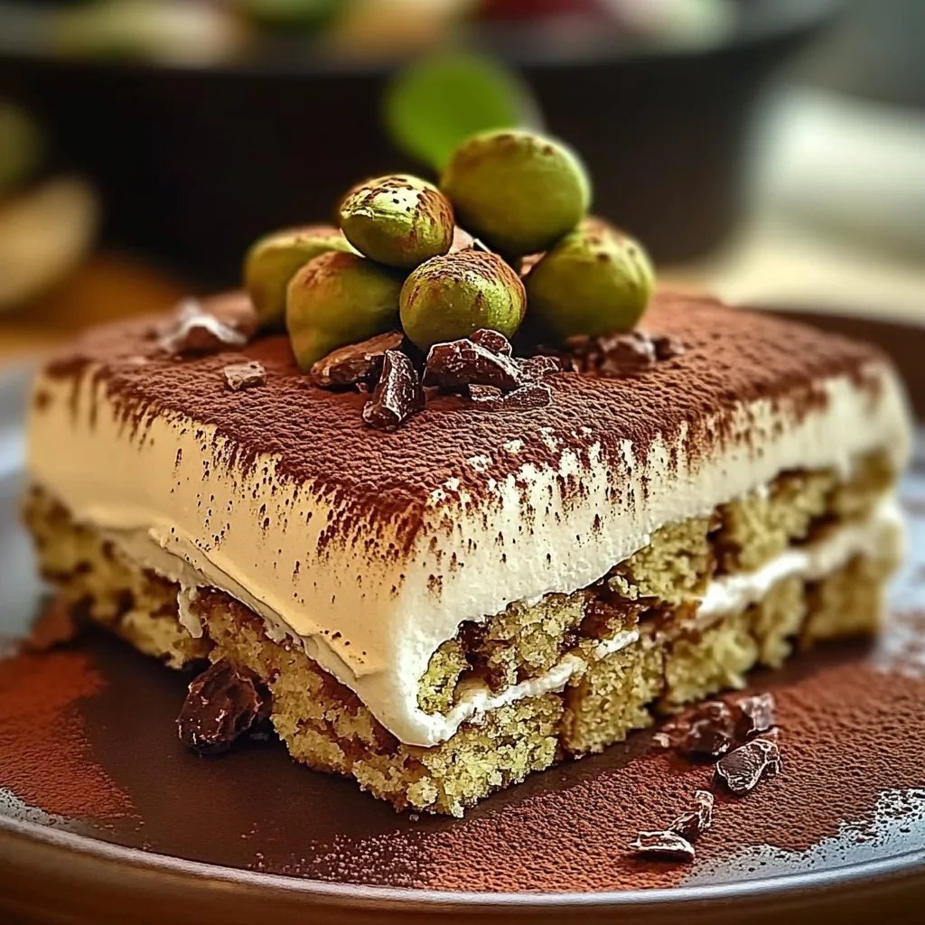 Himmlisches Pistazien-Tiramisu