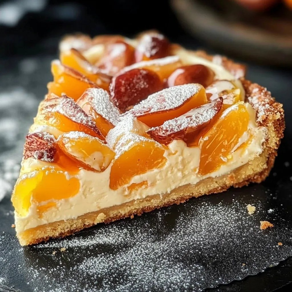 Aprikosen Quark Kuchen