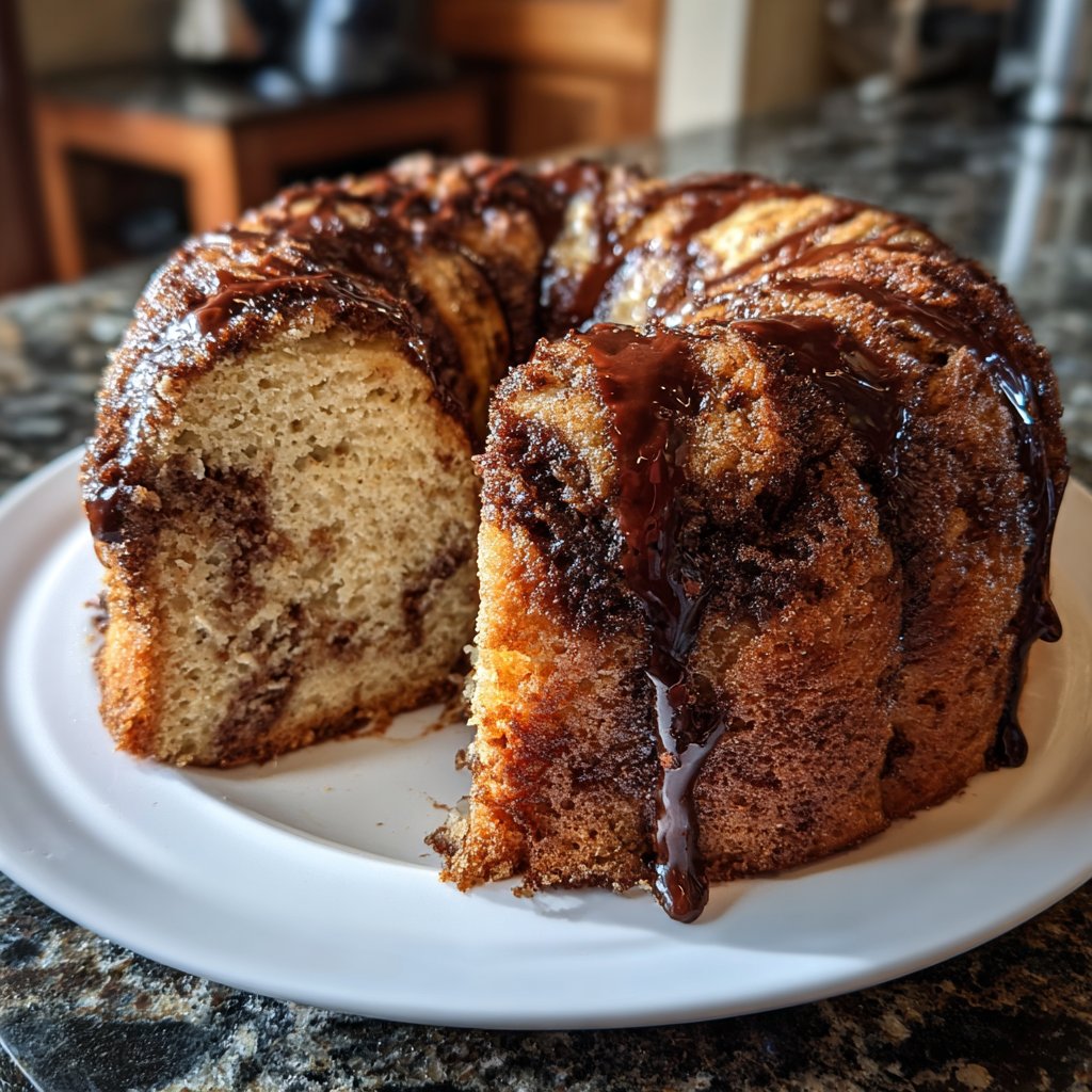 Bananenkuchen mit Kakao